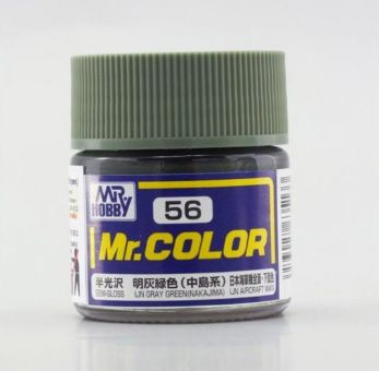 Gunze - Mr.Color C056 - IJN Gray Green (Nakajima) (Semi-Gloss)