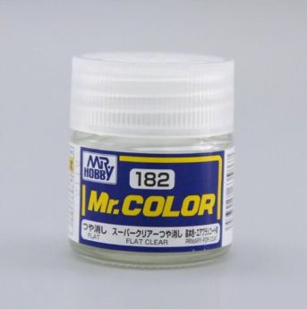 Gunze - Mr.Color C182 - Flat Clear (Verniz Fosco)