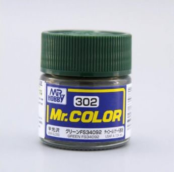 Gunze - Mr.Color C302 - Green FS34092 (Semi-Gloss)