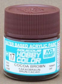 Gunze - Aqueous Hobby Colors H017 - Cocoa Brown (Gloss)