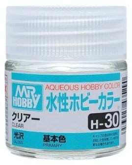 Gunze - Aqueous Hobby Colors H030 - Clear (Gloss) Verniz Brilhante