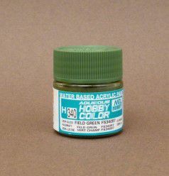 Gunze - Aqueous Hobby Colors H340 - Field Green FS34097 (Semi-Gloss)