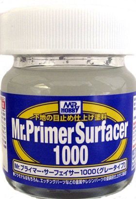 Gunze - Mr. Primer Surfacer 1000 - Primer Cinza