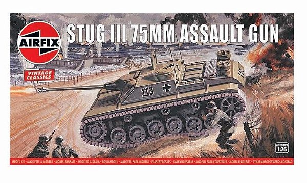 AirFix - STUG III 75mm Assault Gun - 1/76