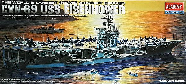 Academy - CVN-69 USS Einsenhower - 1/800