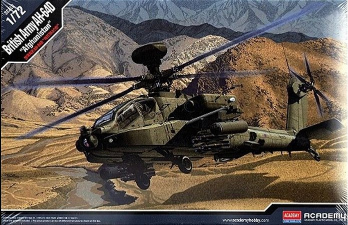 Academy - British Army AH-64D "Afghanistan" - 1/72