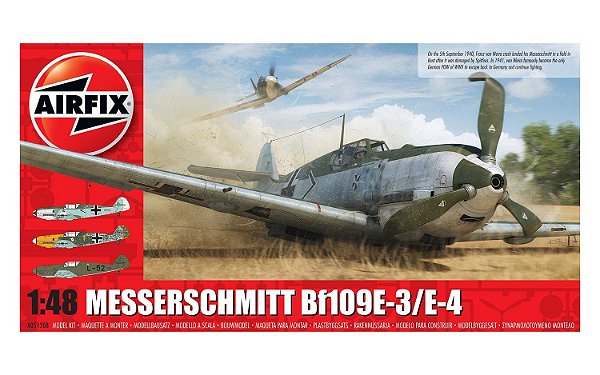 AirFix - Messerschmitt Bf109E-3/E-4 - 1/48