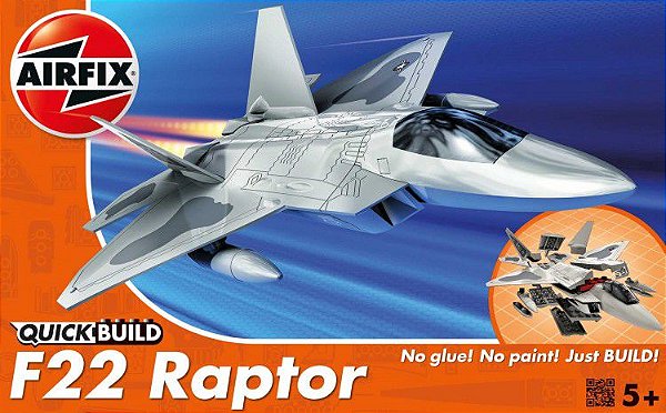 AirFix - Lockheed Martin F-22 Raptor (Quick Build)