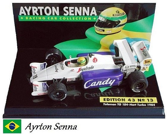 TOLEMAN TG184 HART 1/43 レジンキット Ayrton Senna | monsterdog.com.br