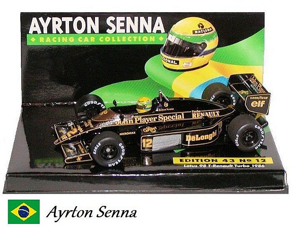 Minichamps - Lotus 98T Renault F1 1986 - 1/43