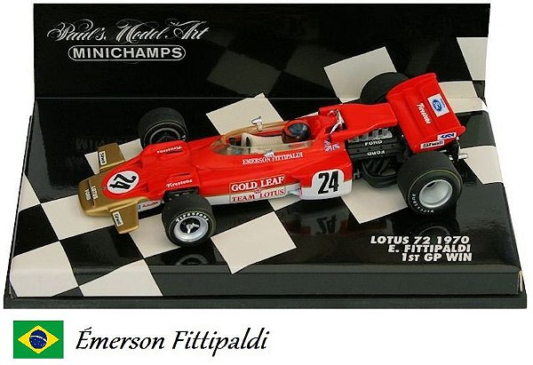 Minichamps - Lotus 72 Ford F1 1970 - 1/43