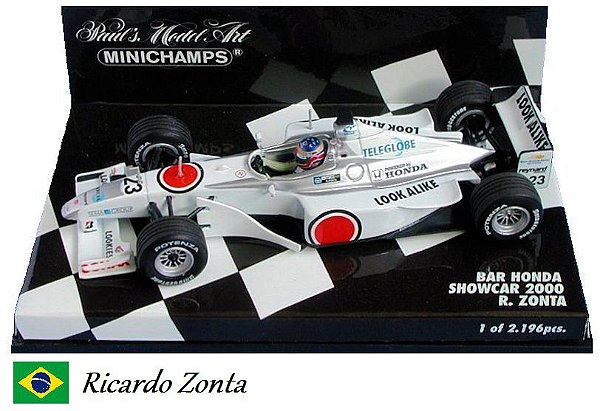 Minichamps - British American Racing BAR 002 Honda F1 2000 (Showcar) - 1/43