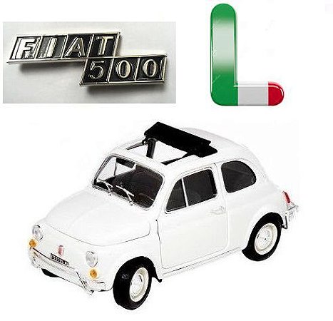 Burago - Fiat 500 L 1968 - 1/18