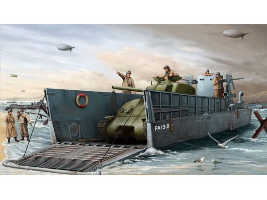 TRUMPETER - WWII US NAVY LCM (3) LANDING CRAFT - 1/35