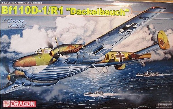 DRAGON - Bf110D-1/R1 Dackelbauch - 1/32