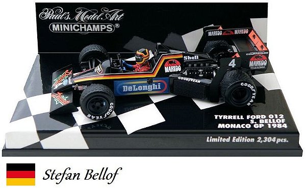 Minichamps Tyrrell 012 Ford F1 1984 1 43 Htc Modelismo