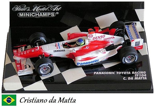 Minichamps - Toyota TF104 F1 2004 - 1/43