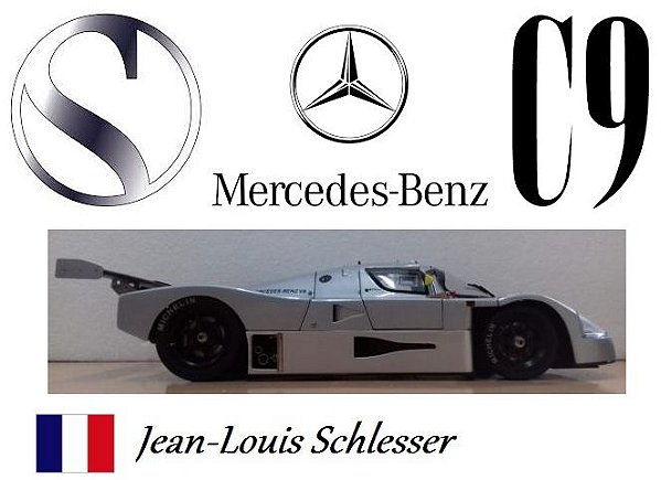 Exoto - Sauber C9 Mercedes-Benz Esporte Protótipos 1989 - 1/18