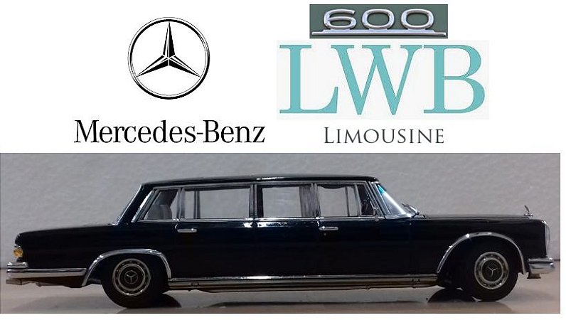 Auto Art - Mercedes-Benz Typ 600 LWB Limosine - 1/43