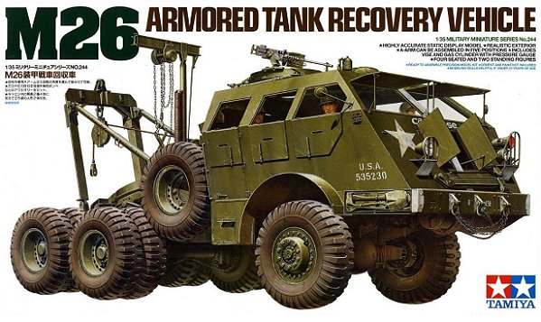 TAMIYA - M26 ARMORED TANK RECOVERY VEHICLE - 1/35