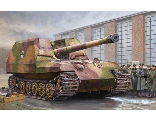 TRUMPETER - GESCHUTZWAGEN TIGER FUR 17CM KANONE 72 (SF) - 1/35