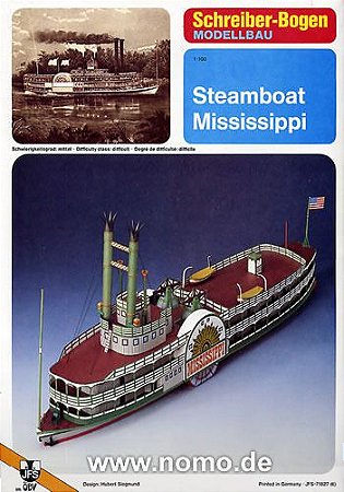 Schreiber-Bogen - Steamboat Mississippi - 1/100