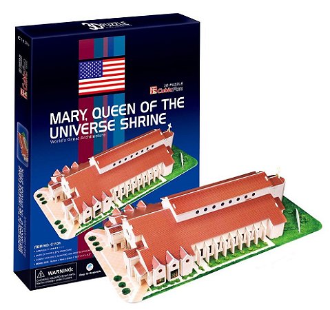 CubicFun - Mary, Queen of the Universe Shrine - Puzzle 3D