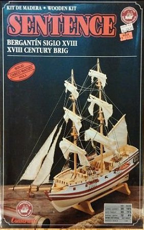 Constructo Modelismo Naval - XVIII Century Brig Sentence - 1/100