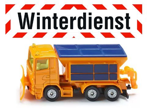 Siku - Winterdienst (Caminhão para remoção de neve) - 1/55