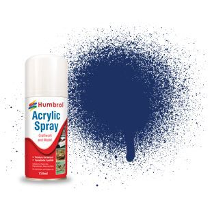 Humbrol - Acrylic Spray 015 - Midnight Blue (Gloss) - 150ml