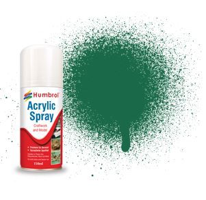 Humbrol - Acrylic Spray 030 - Dark Green (Matt) - 150ml