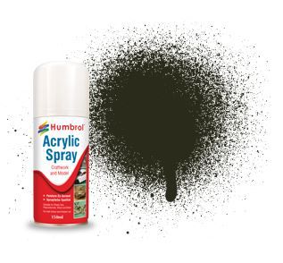 Humbrol - Acrylic Spray 053 - Gunmetal (Metallic) - 150ml