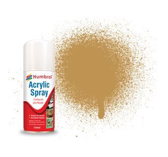 Humbrol - Acrylic Spray 093 - Desert Yellow (Matt) - 150ml