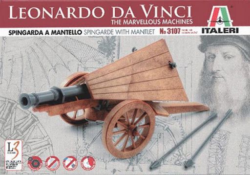 Italeri - Spingarda a Mantello di Da Vinci