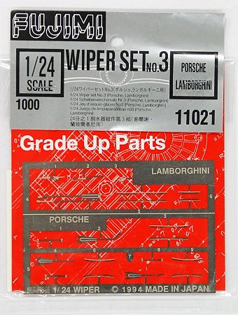 FUJIMI - LIMPADORES LAMBORGHINI DIABLO / PORSCHE 911 SERIES