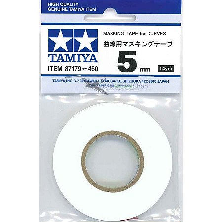 TAMIYA - MASKING TAPE FOR CURVES 5MM - MÁSCARA PARA CURVAS