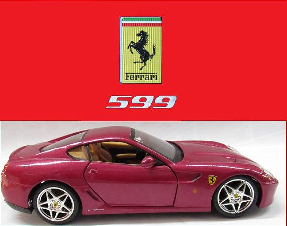 Maisto - Ferrari 599 (sem caixa) - 1/24