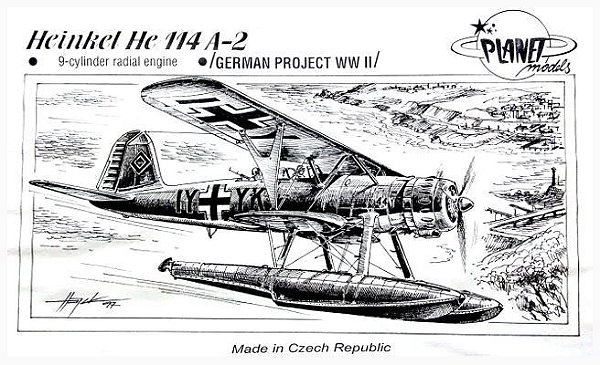 PLANET MODELS - HEINKEL HE 114 A-2 - 1/72