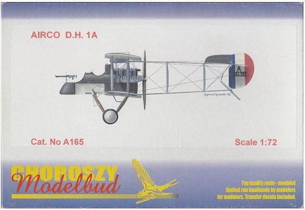 CHOROSZY MODELBUD - AIRCO D.H. 1A - 1/72