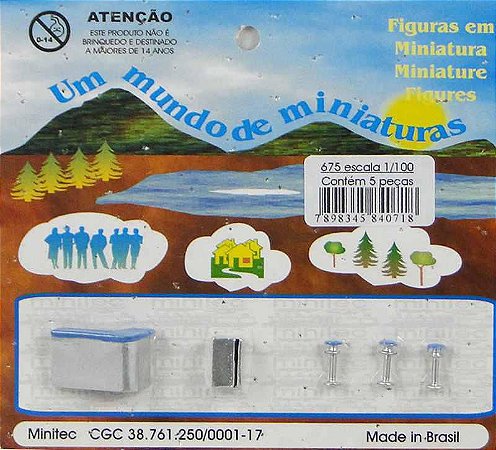 Minitec - Acessórios para Maquete de Bar - 1/100