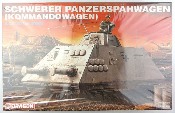 Dragon - Schwerer Panzerspähwagen (Kommandowagen) - 1/35