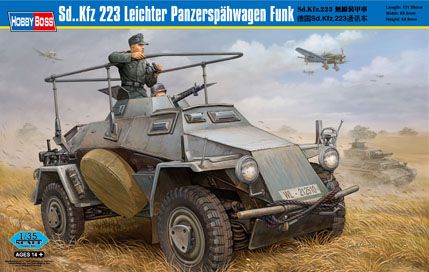 Hobby Boss - Sd. Kfz. 223 Leichter Panzerspähwagen Funk - 1/35