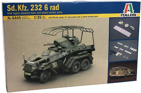 Italeri Sd Kfz 232 6 Rad 1 35 HTC MODELISMO Italeri Sd Kfz 232 6 Rad 1 35 HTC MODELISMO