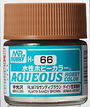 Gunze - Aqueous Hobby Colors H066 - RLM79 Sandy Brown (Semi-Gloss)