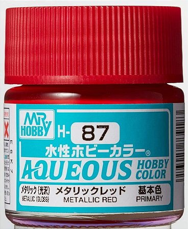 Gunze - Aqueous Hobby Colors H087 - Metallic Red
