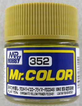 Gunze - Mr.Color C352 - Chromate Yellow Primer (Flat 75%)