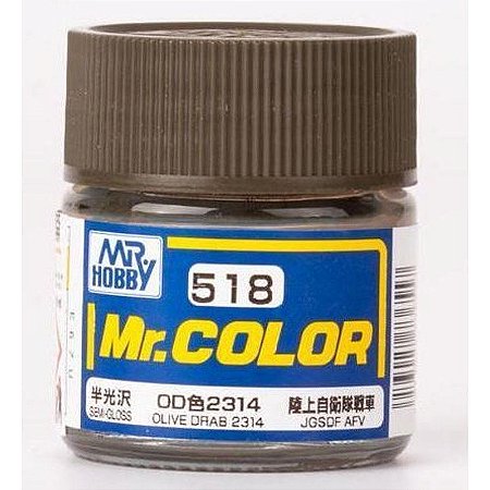 Gunze - Mr.Color C518 - Olive Drab 2314 (Semi-Gloss)