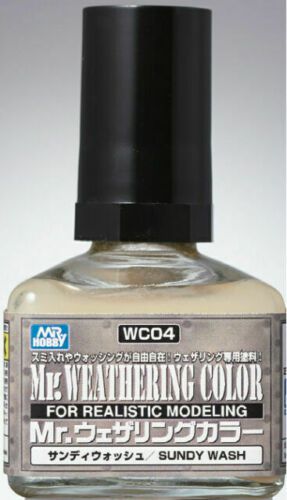 Gunze - Mr. Weathering Color WC04 - Sundy Wash (Wash com base Óleo) - 40ml
