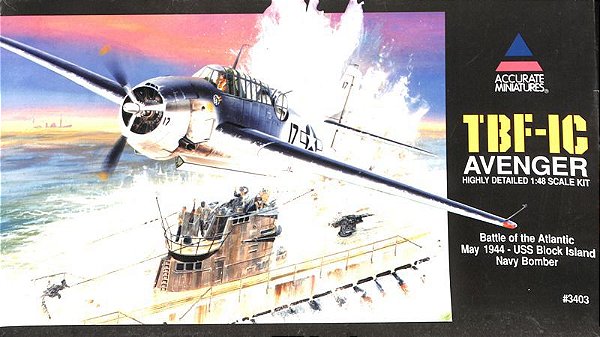 Accurate - TBF-1C Avenger - 1/48 (Sucata)