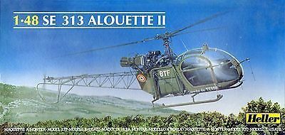 Heller - SE313 Alouette II - 1/48 (Sucata)